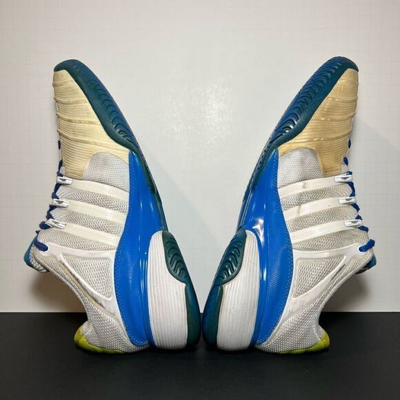Mens ADIDAS Barricade V Blue Athletic Shoes / Multi Size LEFT 10 - RIGHT 10.5 - Picture 6 of 8